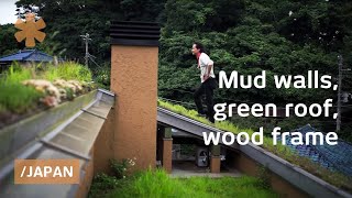 Moderntraditional Japan mud home bioclimatic on a budget [upl. by Duston752]