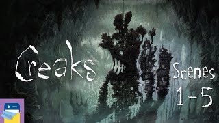 Creaks Scene 39 Walkthrough amp iOS Apple Arcade Gameplay by Amanita Design [upl. by Libby]