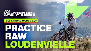 Loudenvielle Practice RAW  UCI Mountain Bike Enduro World Cup [upl. by Isis]