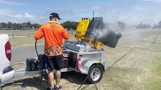 Lets clean some Bins  Ride along and Clean with Swish Wheelie Wash Bundaberg amp Bargara [upl. by Levey214]