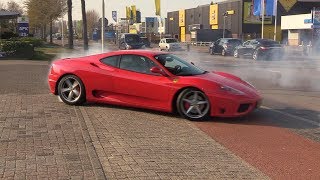 Ferrari 360 Modena Doing CRAZY Donuts [upl. by Nassir]