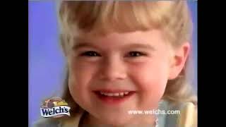 2000 Welchs Grape Juice Commercial Little Girl Smacking Lips  Aired February 7 2000 [upl. by Froma]