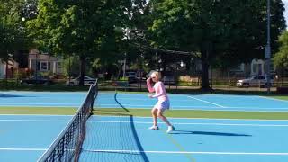 Demo Video Pickleball Forehand Topspin Lob [upl. by Postman]