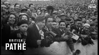 Burnley V Manchester United FA Cup Third Round 1954 [upl. by Ojeillib864]