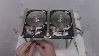 Seagate Hard Drive Head Swap  ST1000DM003  Cleanroom Data Recovery [upl. by Euqinay]