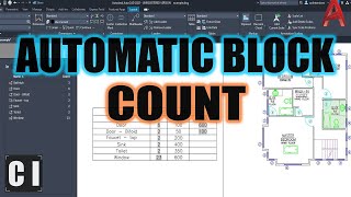 AutoCAD 2022 New Feature Block Count amp How to Count Blocks Quickly  2 Minute Tuesday [upl. by Anstus]