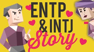 ENTP and INTJ Story MBTI STORYTELLING  STORY BY YEEYEEENATALIE [upl. by Idonah]