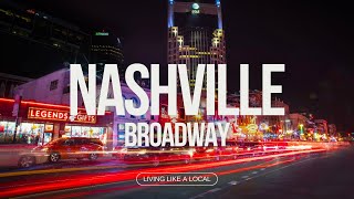 AMERİKADA Gece Hayatı NASHVILLEBROADWAY [upl. by Gerstner682]