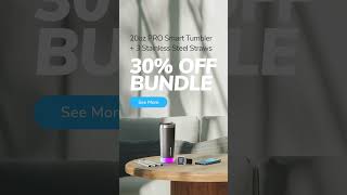 30 Off HidrateSpark Tumbler Bundle 3 916 [upl. by Aneerb607]