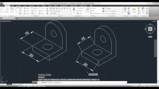 Autocad İzometrik Çizim isometric drawing [upl. by Ponzo]