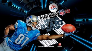 Madden NFL 13  Gameplay PS3 [upl. by Zantos]