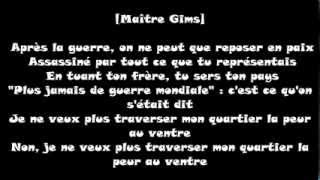 Maître Gims Où est ton arme [upl. by Maurilia]