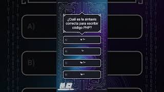 ¿Conoces la sintaxis correcta para PHP [upl. by Tiphane]