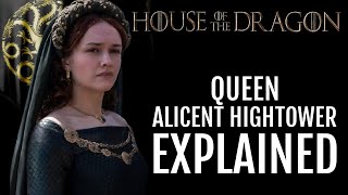 Queen Alicent Explained  The Cersei and Margery of House of the Dragon  Book Spoilers [upl. by Ddet]