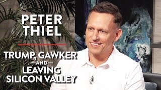 Trump Gawker and Leaving Silicon Valley  Peter Thiel  TECH  Rubin Report [upl. by Ailaza]