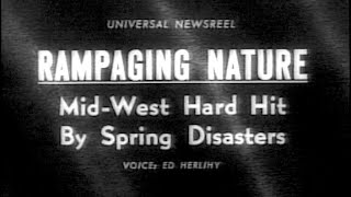 Palm Sunday Tornadoes Midwest Floods April 1965 [upl. by Aneri]