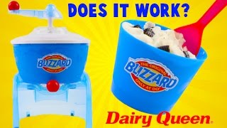 Dairy Queen Blizzard Maker  Does It Work [upl. by Jonell]