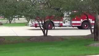 Fire units responding Schaumburg Engine 52 amp Ambulance 52 [upl. by Howland663]