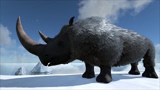 FR Ark Survival Evolved  Ep 055  Woolly rhino rhino laineux [upl. by Wunder]