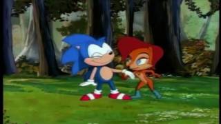 Sonic satAM original pilot Song different singer [upl. by Haceber520]