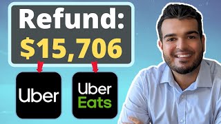 How to File Uber Tax Return in Canada  Tax Tips for Uber amp UberEATS Drivers in Canada [upl. by Hermy]