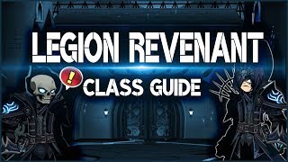 AQW Legion Revenant Class Guide How to get enhancements skills amp more [upl. by Arhaz]