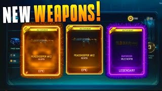 I GOT THE PEACEKEEPER MK2 amp THE ENFORCER New Melee Weapons amp Guns Supply Drop Opening [upl. by Eanil]