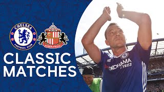 Chelsea 51 Sunderland  John Terrys Farewell Game  Premier League Classic 1617 [upl. by Konrad]