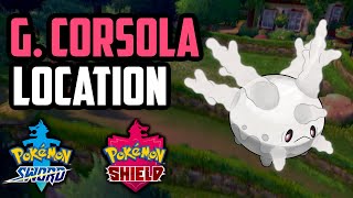 How to Catch Galarian Corsola  Pokemon Sword amp Shield [upl. by Atilehs540]