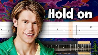 Chord Overstreet  Hold On  Guitar tutorial TAB [upl. by Malinin869]