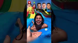 Footballers Crazy Water Diving Challenge [upl. by Yelwah]