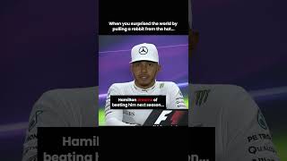 When Lewis Hamilton was unaware of Nico Rosbergs decision to retire from Formula 1 [upl. by Batish]