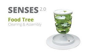 Catit  Senses Food Tree  instruction video [upl. by Darrey]