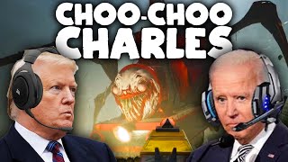 US Presidents Play ChooChoo Charles [upl. by Annovahs158]