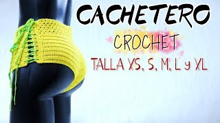 SHORT CROCHET CACHETERO CINTURA ALTA 🔴 [upl. by Enrobialc]