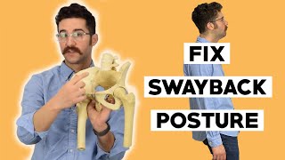 Sway Back Posture Correction Exercises  EASY StepbyStep Guide 2020 [upl. by Steffi]