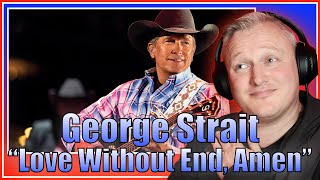 GEORGE STRAIT  Love Without End Amen Live From The Astrodome Reaction [upl. by Evette]