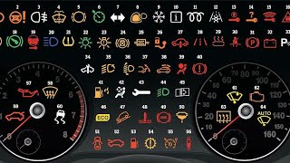 Dashboard Warning Lights Explained What They Mean amp How to Fix Them Full List [upl. by Dewees]