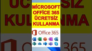 Microsoft office 365 Uygulamaları Nasıl Ücretsiz Kullanılır Excel Word PowerPoint shorts [upl. by Amora]