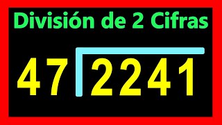 ✅👉 Divisiones de 2 cifras afuera y 4 adentro ✅Dividir por 2 cifras [upl. by Draude]