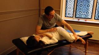 Massage thai sur table Séquence de mobilisation et étirements Vitesse accélérée [upl. by Felipe]