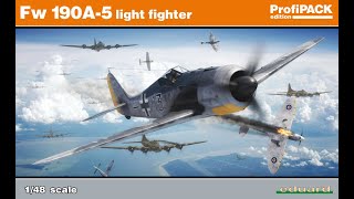 Eduard Fw 190 full build [upl. by Fessuoy]