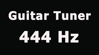 Guitar Tuning at 444Hz [upl. by Laekim339]