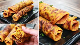 Wheat Flour Breakfast Recipe  Atta Chilla Shorts [upl. by Napas]