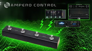 Ampero Control  New MIDI Footswitch Controller from Hotone Audio [upl. by Rodama]