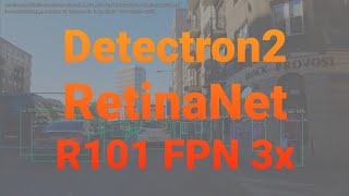 Detectron2 RetinaNet R101 FPN 3x [upl. by Cornelle]