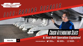 LifeSaving Secrets Crash Attenuating Seats amp Seat Belt Operation Explained [upl. by Alleinad]