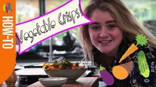 How to make vegetable crisps  Tilly Ramsay Recipe [upl. by Oyek820]