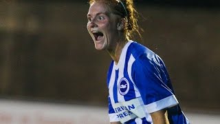 BRIGHTON amp HOVE ALBION WOMEN v GILLINGHAM AND PORTSMOUTH [upl. by Epperson307]