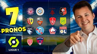 Pronostics Foot LIGUE 1 MES 7 PRONOSTICS  LENS  LORIENT  LILLE  LYON  MONACO  CLERMONT [upl. by Vaules14]